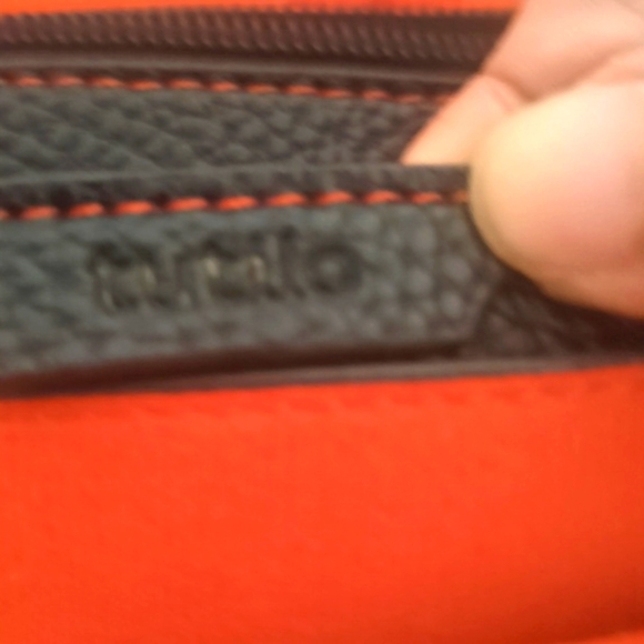 Black Shoulder Bag with attached make up bag - Picture 12 of 13